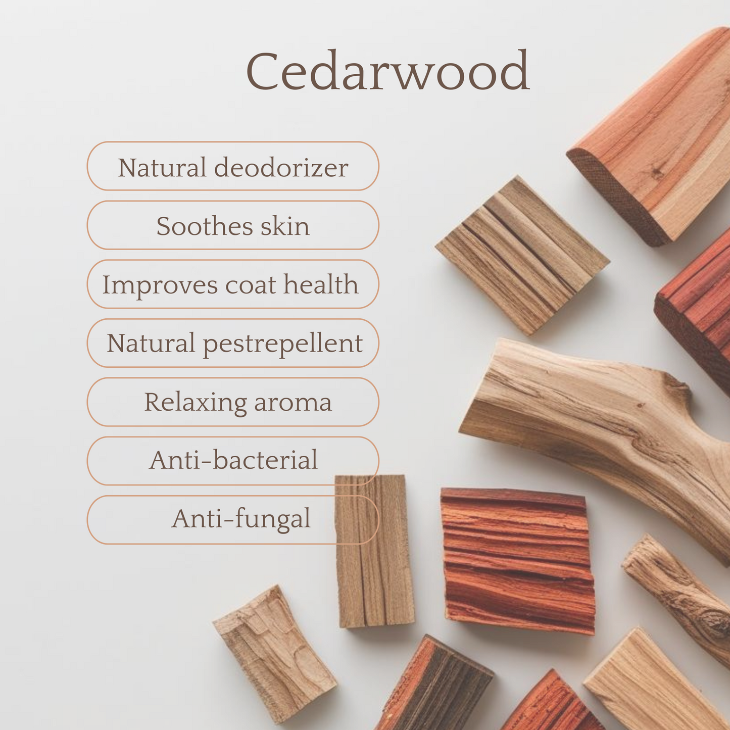 Detangling Talc - Cedarwood