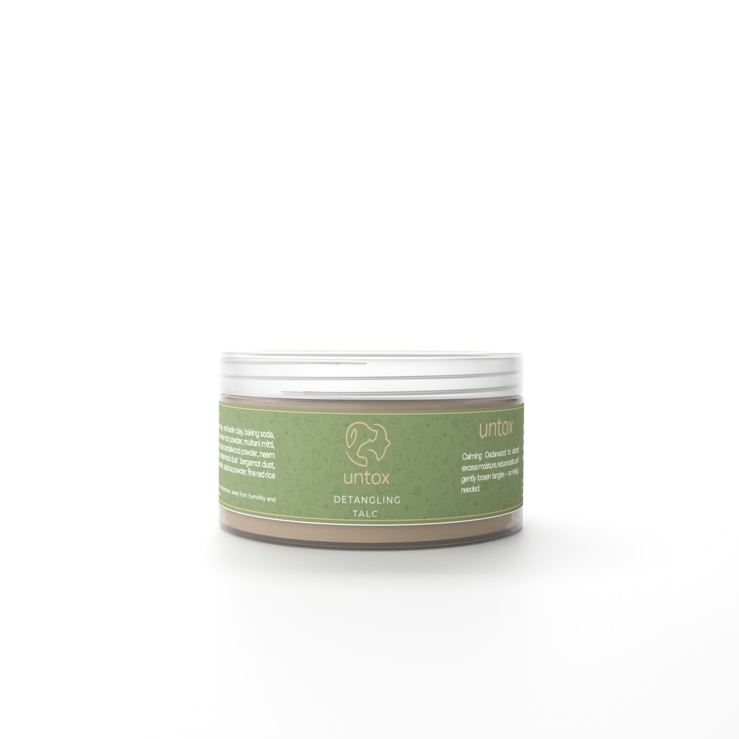 Detangling Talc - Cedarwood