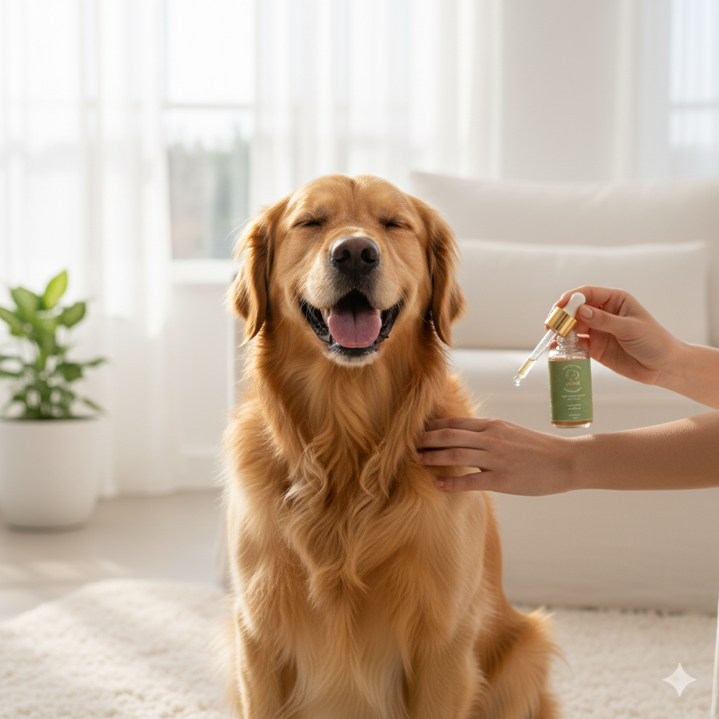 Coat Shine Serum -  Ashwagandha,  Manjishtha,  Avocado, Castor & Coconut Oil