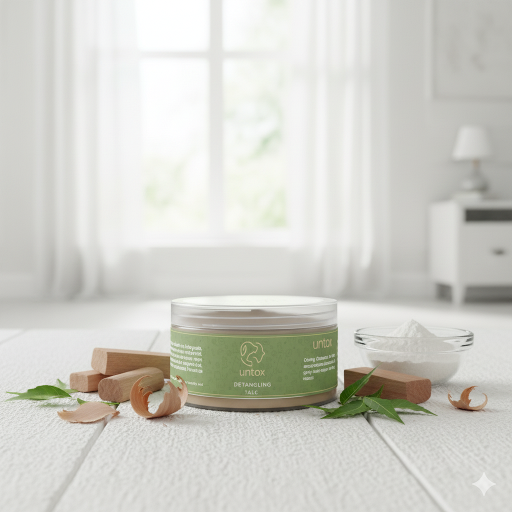 Detangling Talc - Cedarwood